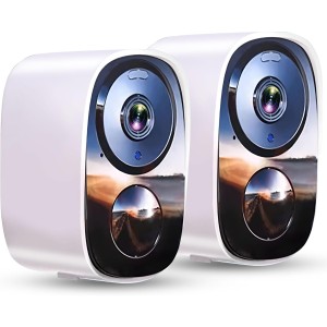 HITELLARCAM 2K Wireless Camera (2 Pack)